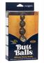 Naughty Bits Butt Balls Silicone Booty Anal Beads - Mutli-colored